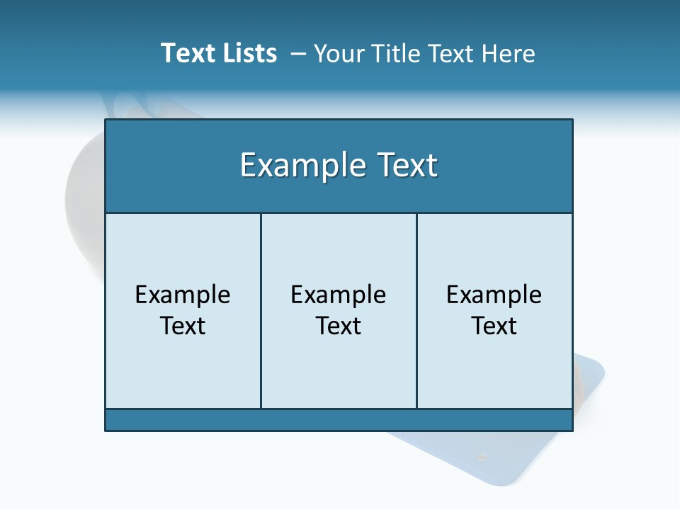 Ball Y White PowerPoint Template