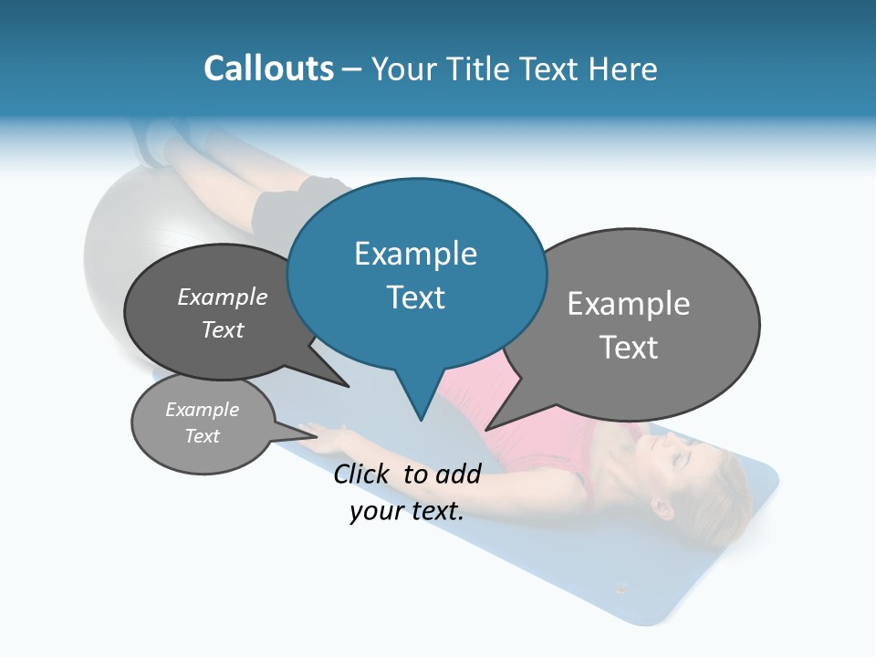 Ball Y White PowerPoint Template