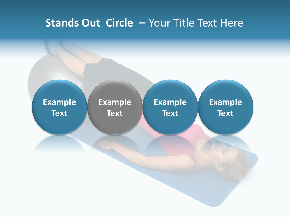 Ball Y White PowerPoint Template