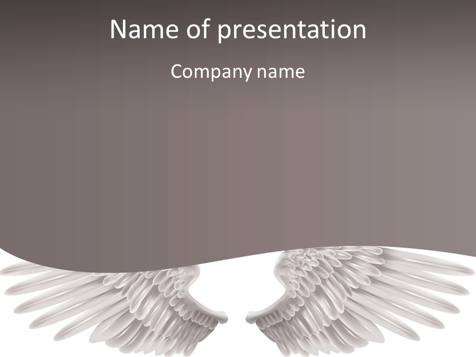 Open Symbol Object PowerPoint Template