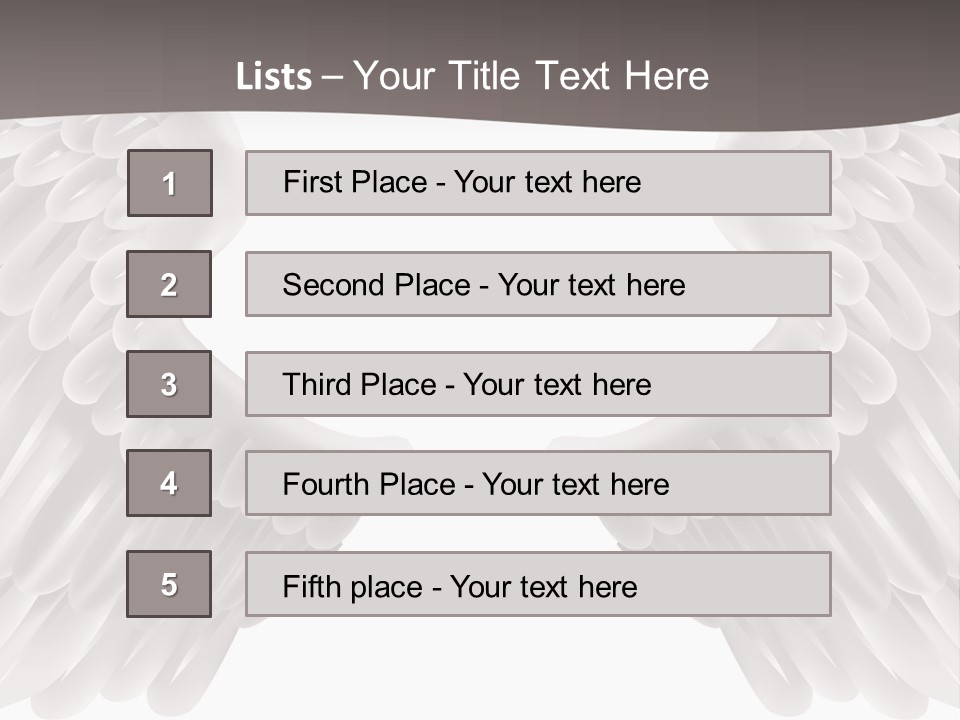 Open Symbol Object PowerPoint Template