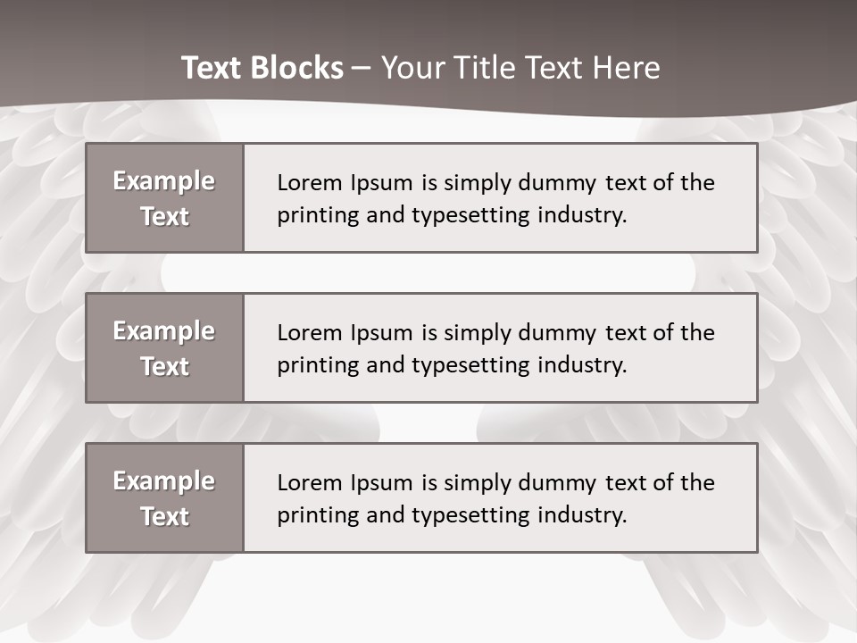 Open Symbol Object PowerPoint Template