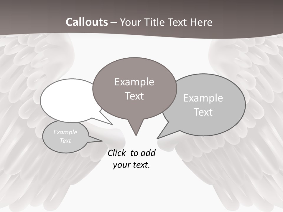 Open Symbol Object PowerPoint Template