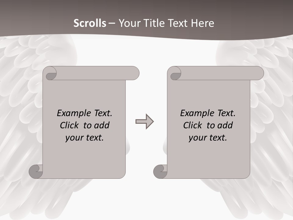 Open Symbol Object PowerPoint Template