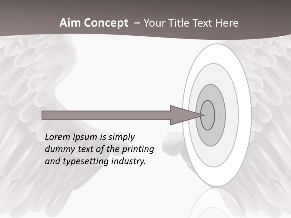 Open Symbol Object PowerPoint Template