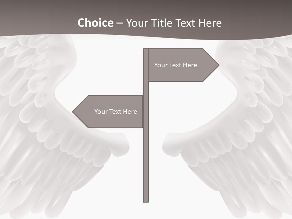 Open Symbol Object PowerPoint Template