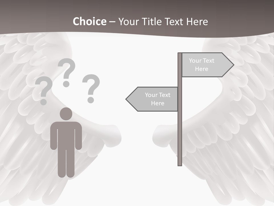 Open Symbol Object PowerPoint Template