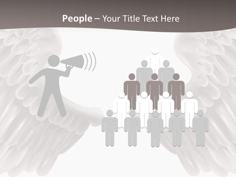 Open Symbol Object PowerPoint Template