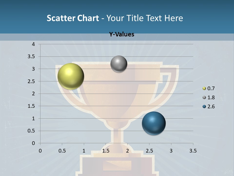 Graphic Illustration Gold PowerPoint Template