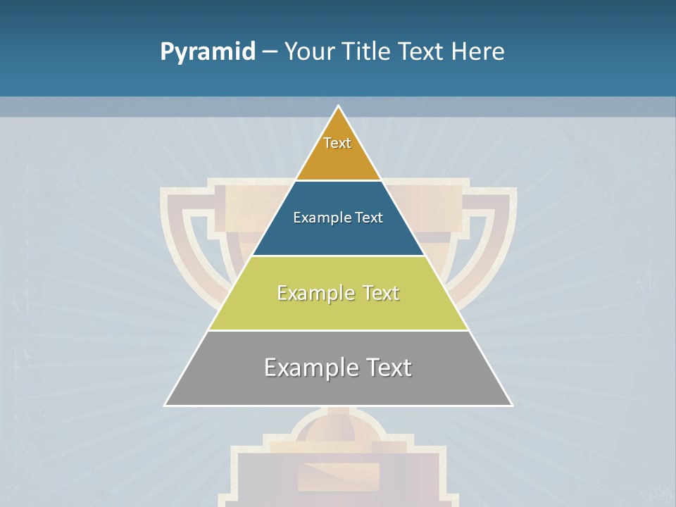 Graphic Illustration Gold PowerPoint Template