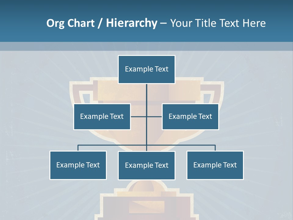 Graphic Illustration Gold PowerPoint Template