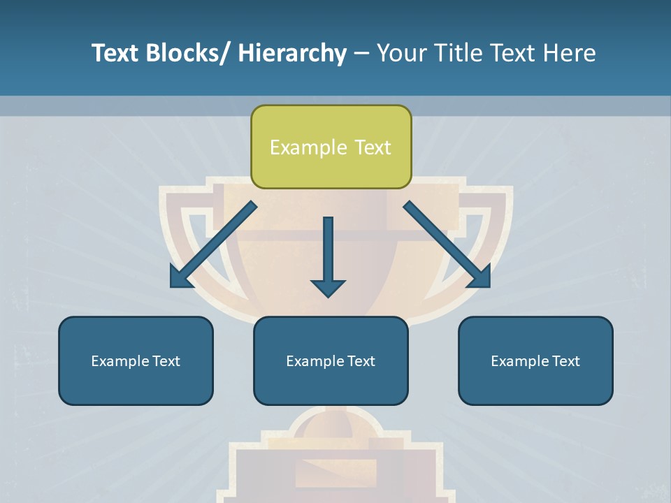 Graphic Illustration Gold PowerPoint Template