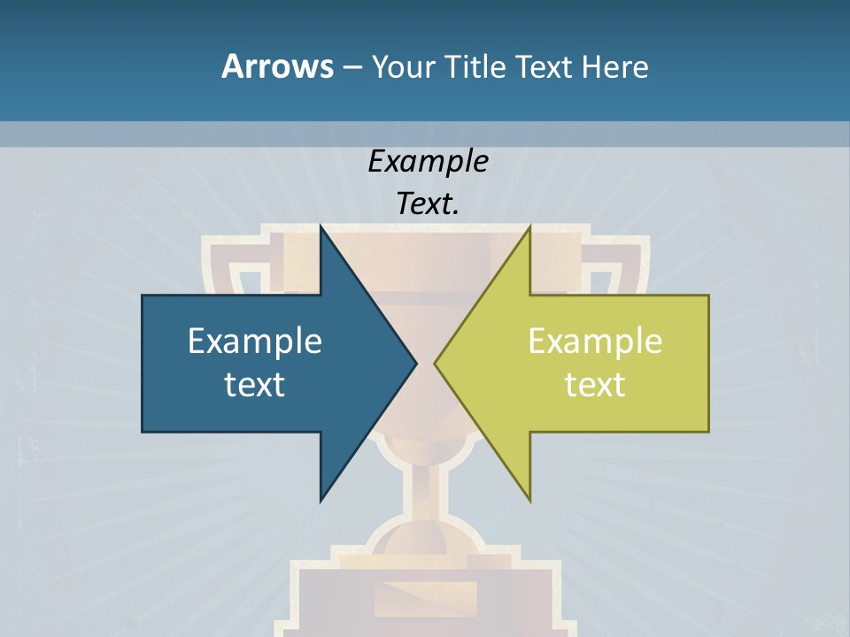 Graphic Illustration Gold PowerPoint Template