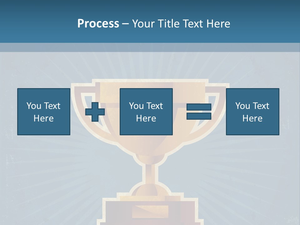 Graphic Illustration Gold PowerPoint Template