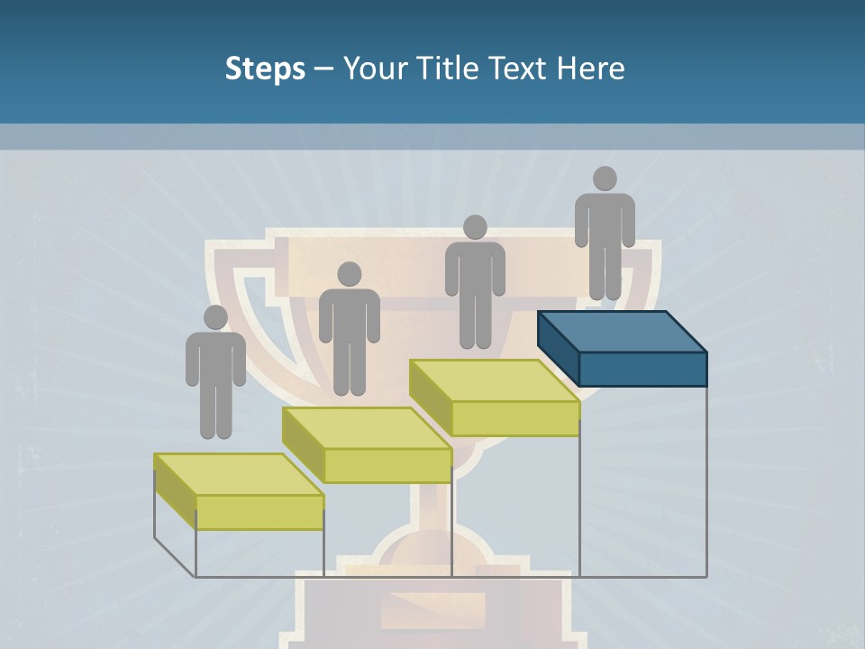 Graphic Illustration Gold PowerPoint Template