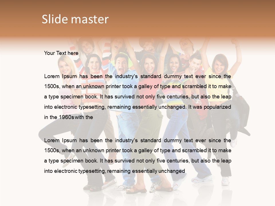 Gladness Isolated Happiness PowerPoint Template