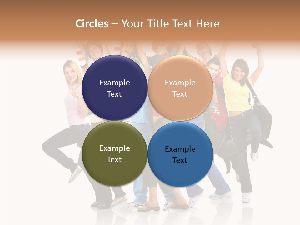 Gladness Isolated Happiness PowerPoint Template