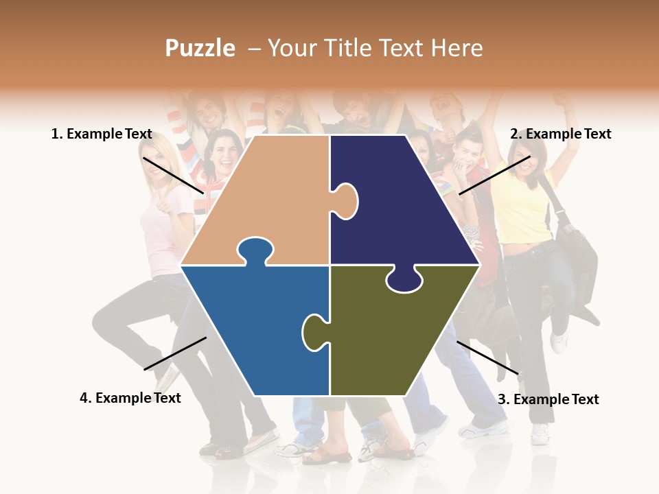 Gladness Isolated Happiness PowerPoint Template