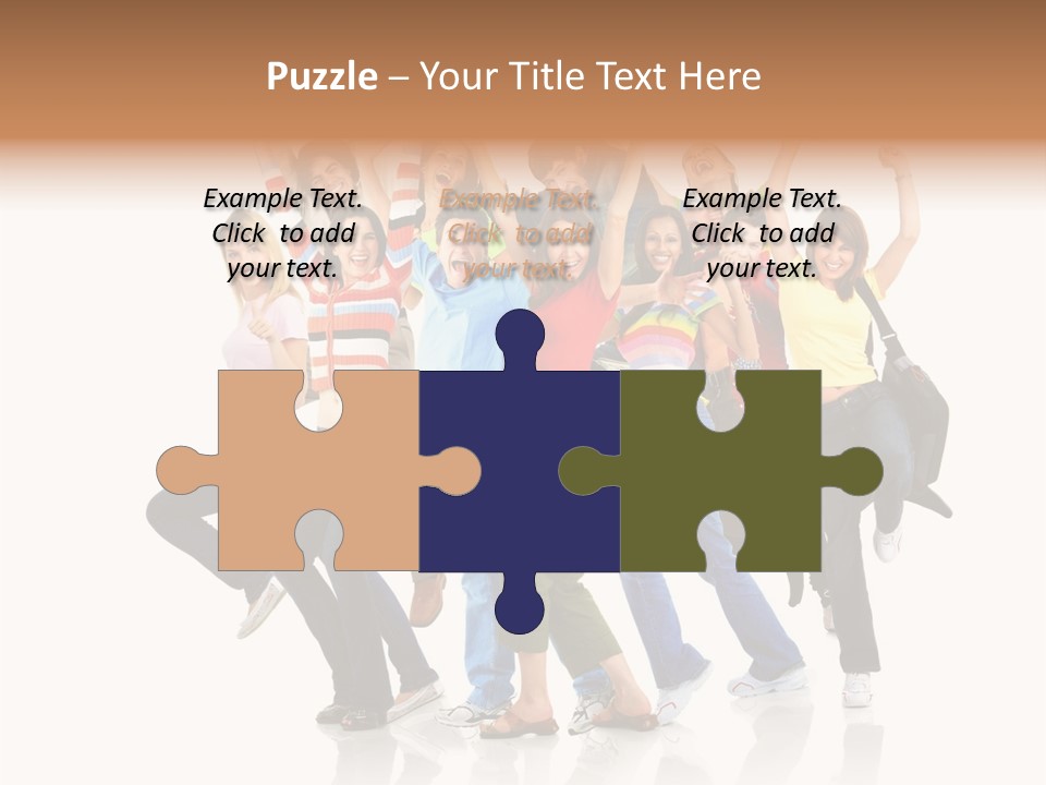 Gladness Isolated Happiness PowerPoint Template