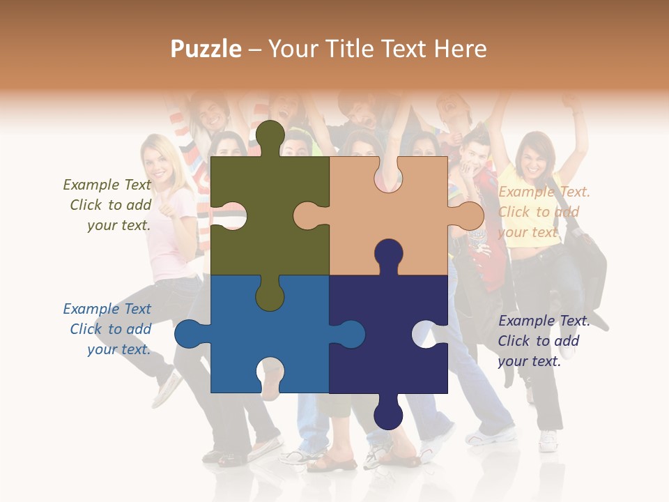 Gladness Isolated Happiness PowerPoint Template