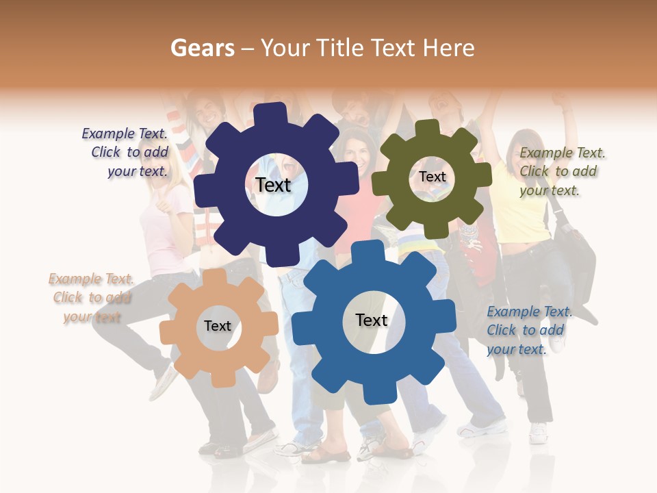 Gladness Isolated Happiness PowerPoint Template