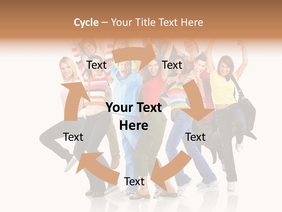 Gladness Isolated Happiness PowerPoint Template