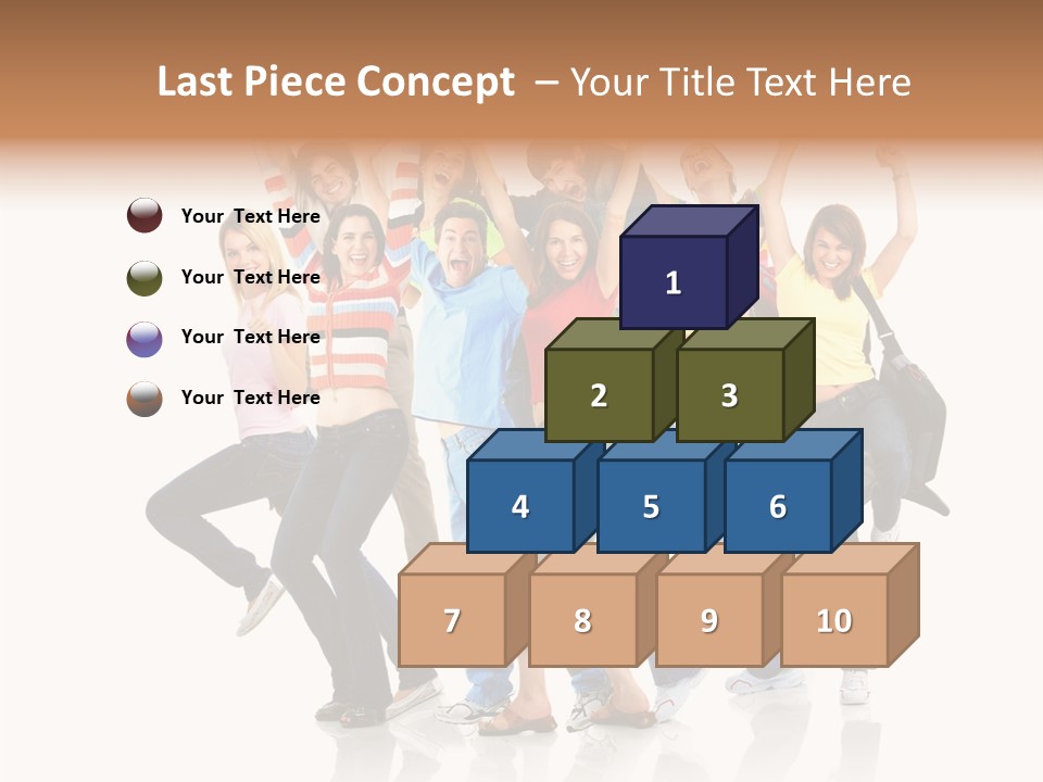 Gladness Isolated Happiness PowerPoint Template