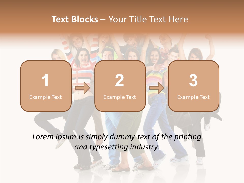 Gladness Isolated Happiness PowerPoint Template