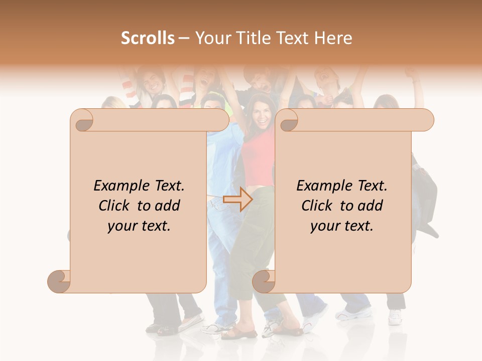 Gladness Isolated Happiness PowerPoint Template