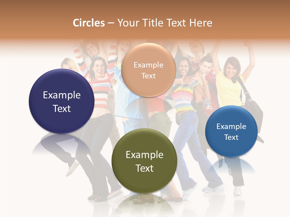 Gladness Isolated Happiness PowerPoint Template