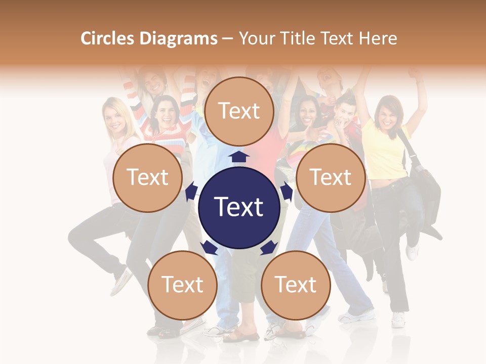 Gladness Isolated Happiness PowerPoint Template