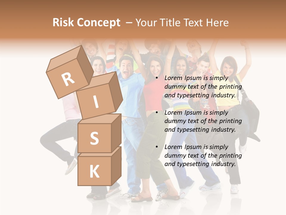 Gladness Isolated Happiness PowerPoint Template