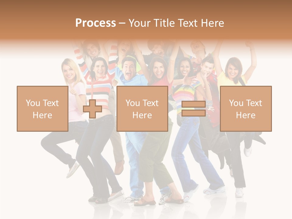 Gladness Isolated Happiness PowerPoint Template