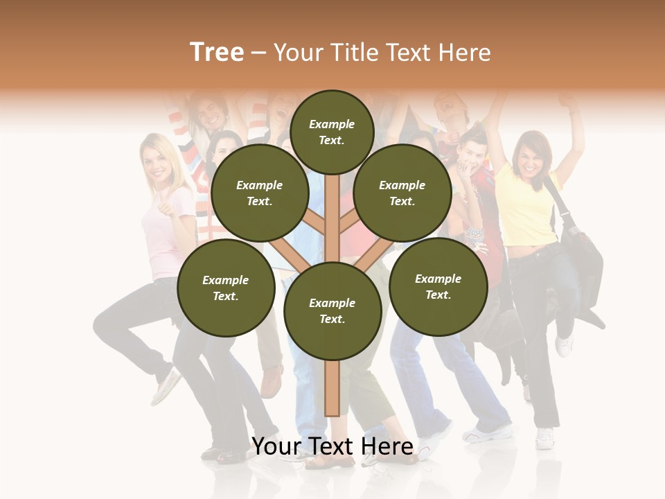 Gladness Isolated Happiness PowerPoint Template