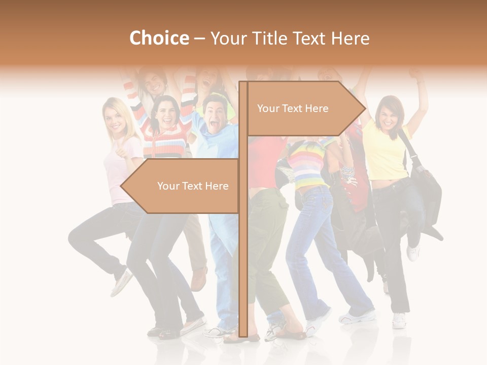 Gladness Isolated Happiness PowerPoint Template