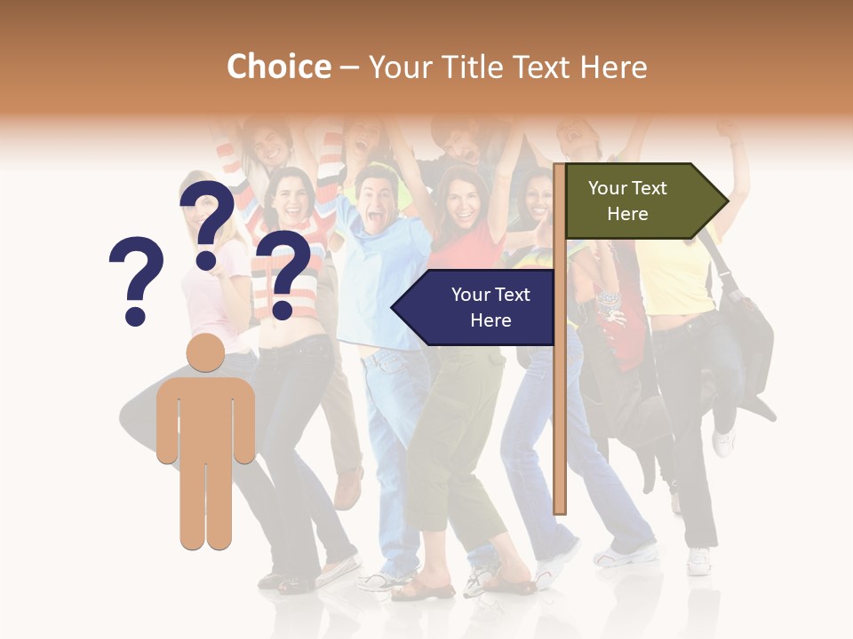 Gladness Isolated Happiness PowerPoint Template