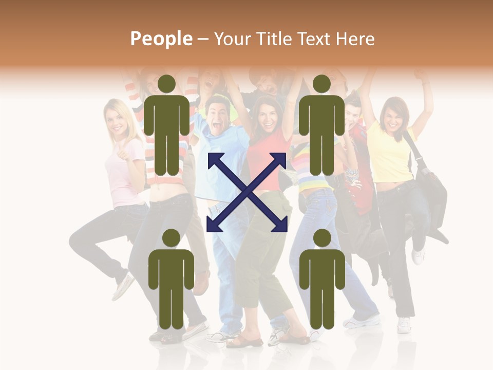 Gladness Isolated Happiness PowerPoint Template