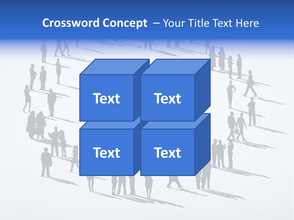 Set Bubble Community PowerPoint Template