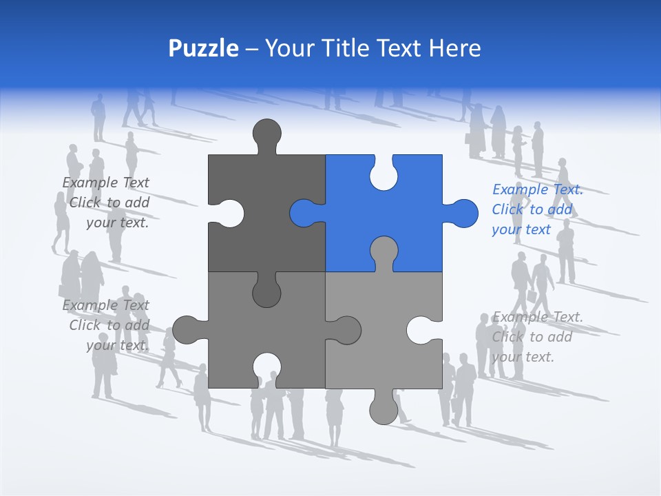 Set Bubble Community PowerPoint Template