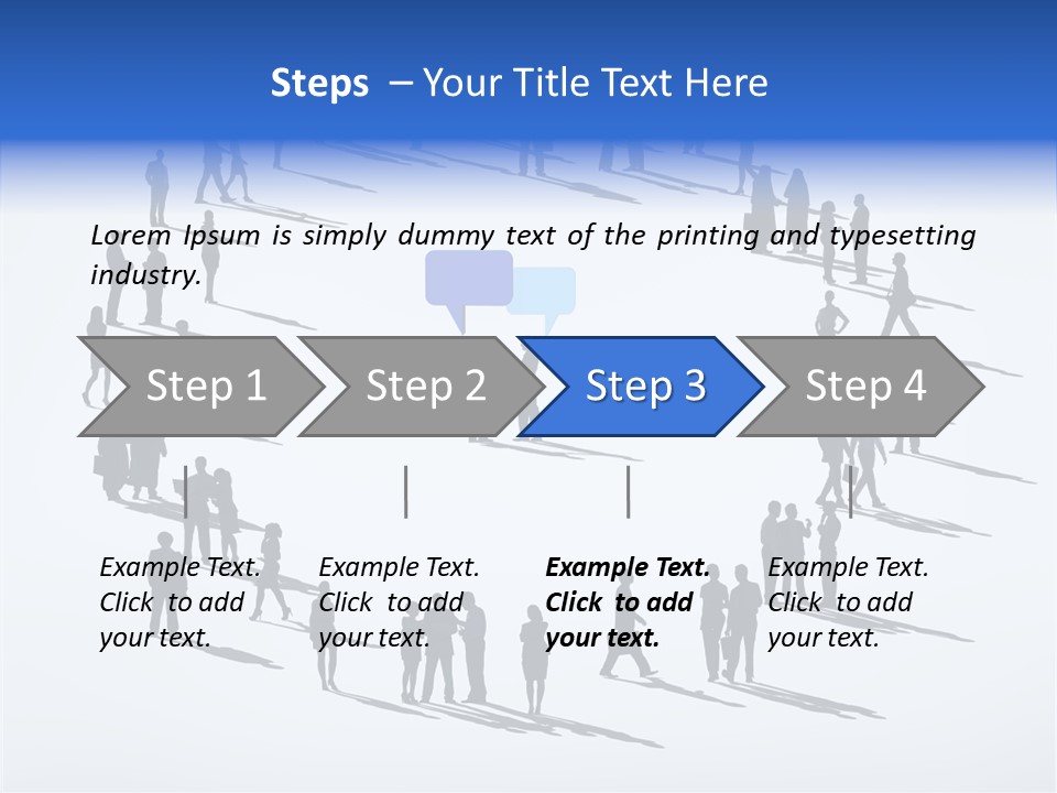 Set Bubble Community PowerPoint Template