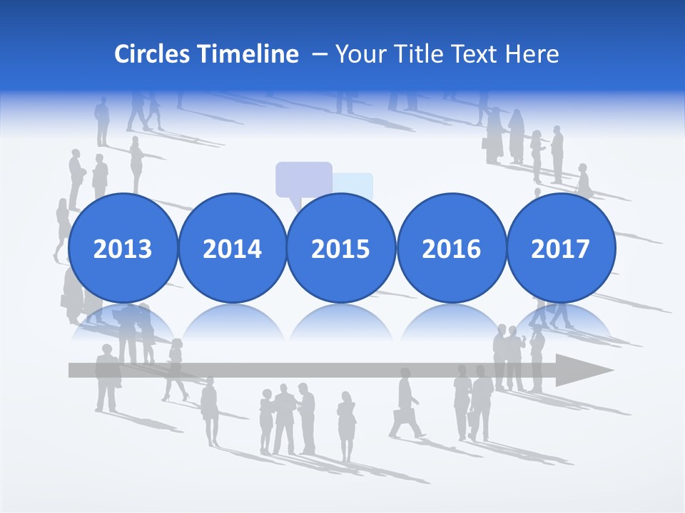 Set Bubble Community PowerPoint Template