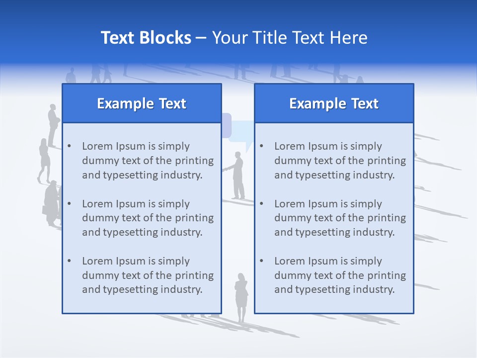 Set Bubble Community PowerPoint Template