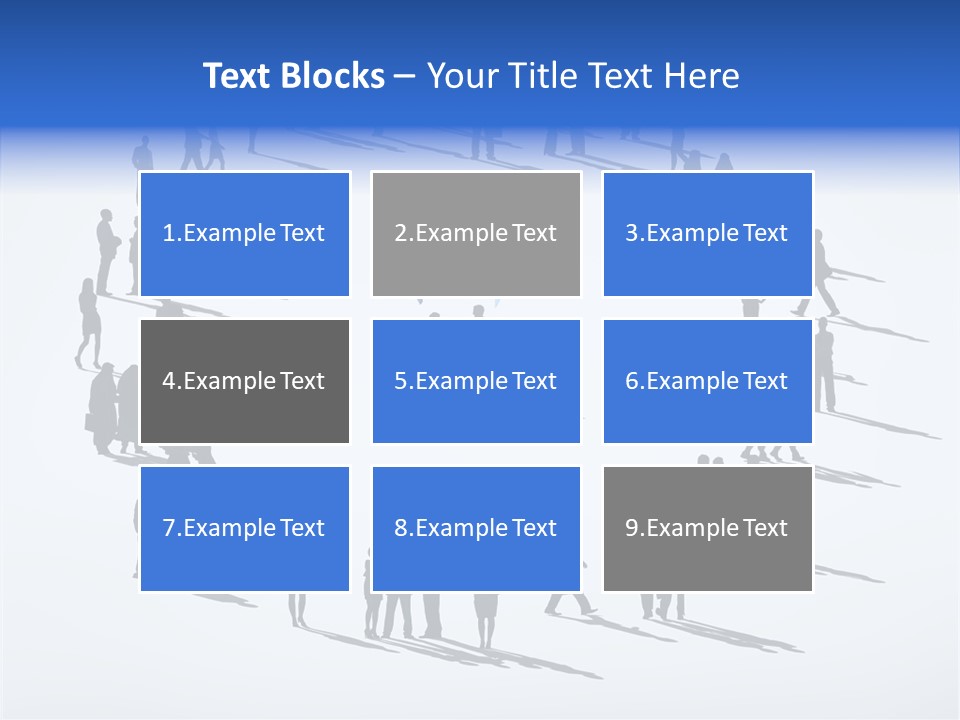 Set Bubble Community PowerPoint Template