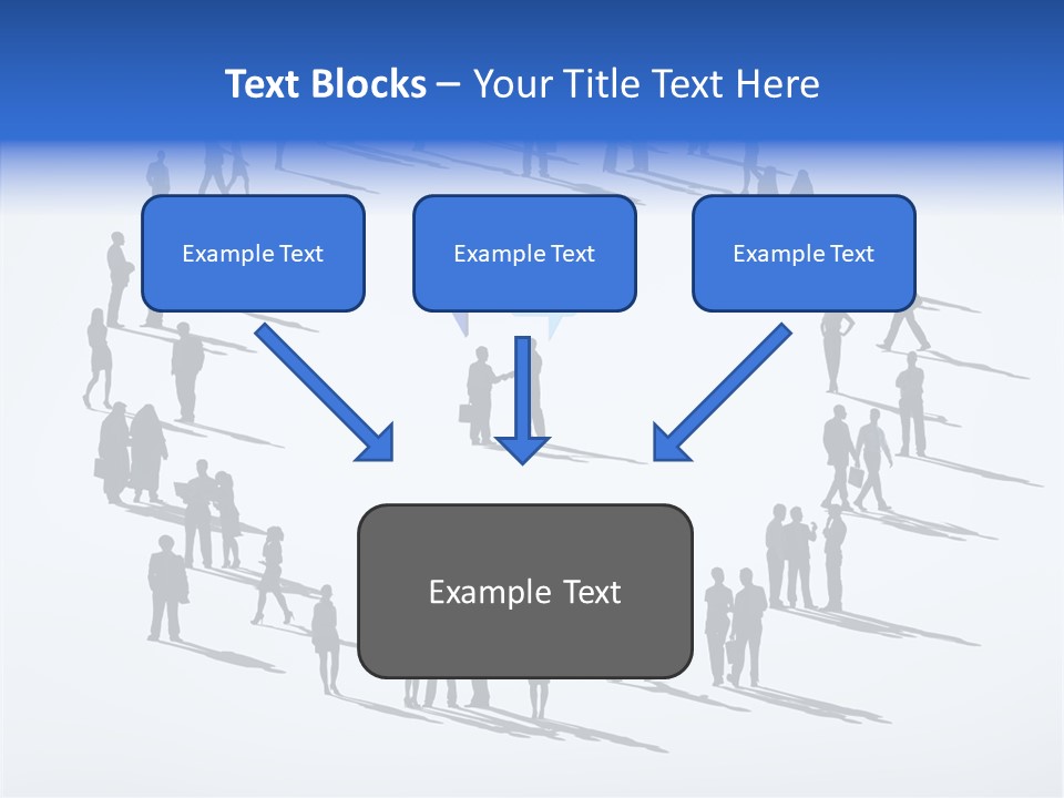 Set Bubble Community PowerPoint Template