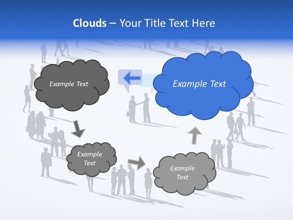 Set Bubble Community PowerPoint Template