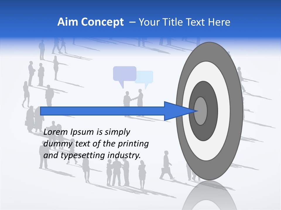 Set Bubble Community PowerPoint Template