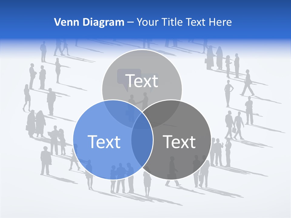 Set Bubble Community PowerPoint Template