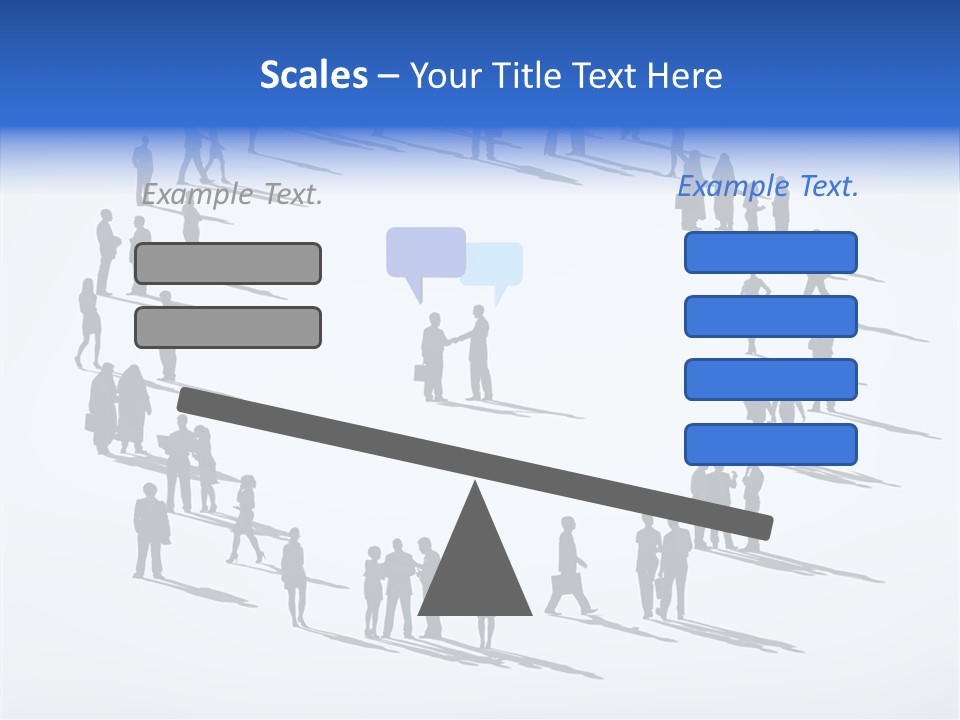 Set Bubble Community PowerPoint Template