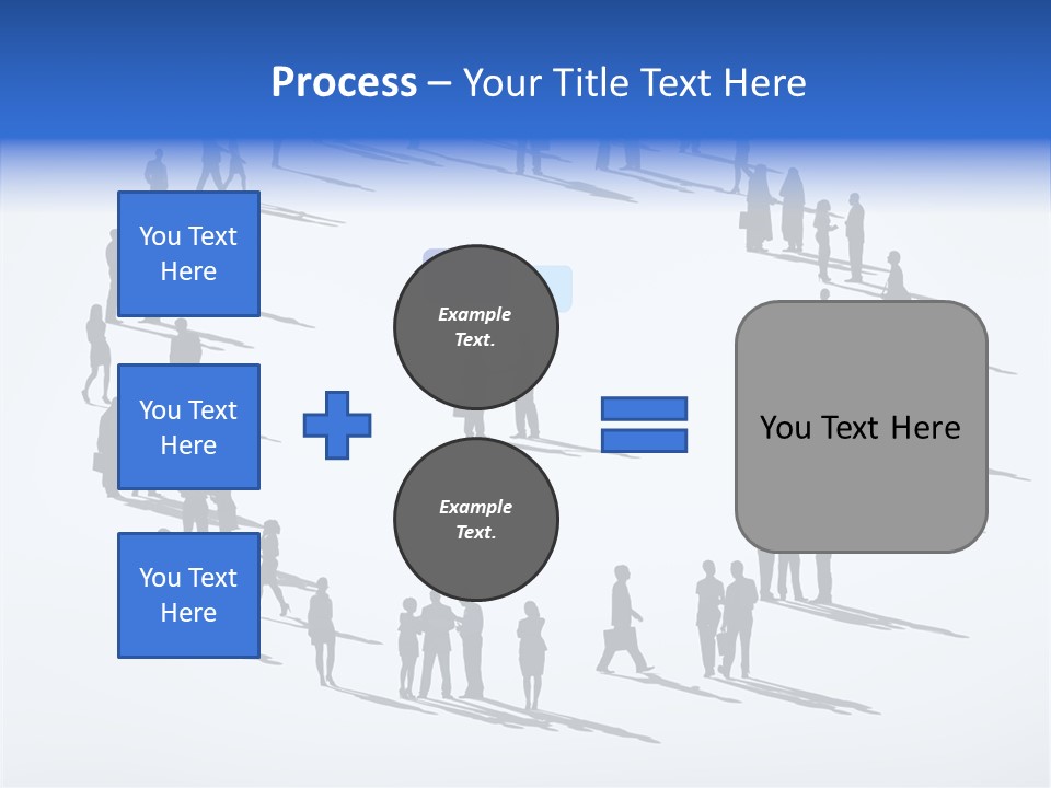 Set Bubble Community PowerPoint Template