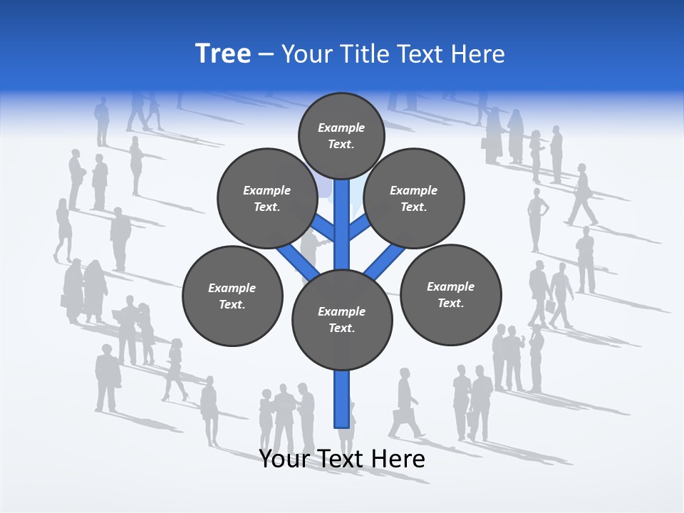 Set Bubble Community PowerPoint Template